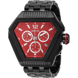 Invicta Speedway Chronograph Date Quartz Red Dial Mens Watch Model No: 46098