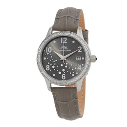 Porsamo Bleu Ruby Quartz Grey Dial Ladies Watch 1141CRUL