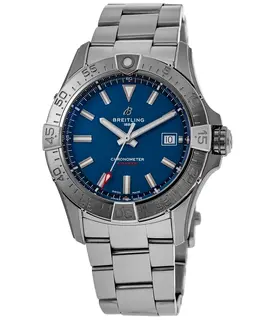 Breitling Avenger Automatic 42 Blue Dial Steel Bracelet Men's Watch A17328101C1A1