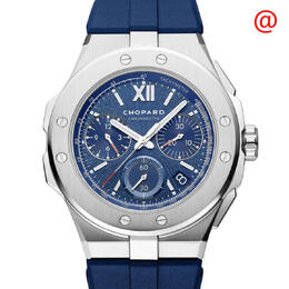Chopard Alpine Eagle XL Chronograph Automatic Blue Dial Mens Watch 298609 3003