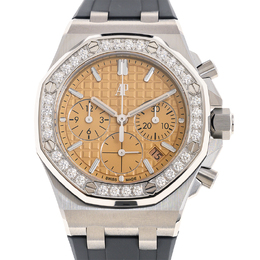 Audemars Piguet Royal Oak Offshore Chronograph Automatic Diamond Pink Dial Ladies Watch 26231st.zz.a178ca.01