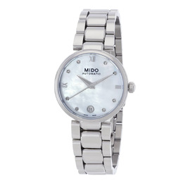 Mido Baroncelli Automatic Mother of Pearl Dial Ladies Watch Model m022207111610