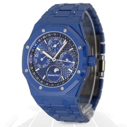 Audemars Piguet Royal Oak Perpetual Calendar Automatic Blue Dial Mens Watch 26579cs.oo.1225cs.01