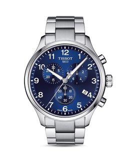 Классический хронограф Tissot Chrono XL, 45 мм 2873533 | blue/silver