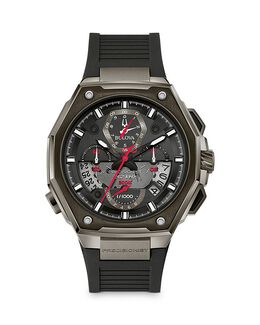 Точный хронограф Bulova, 44,5 мм 3960216 | black