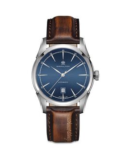 Классические часы Hamilton Spirit of Liberty, 42 мм 4137961 | blue/brown