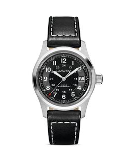Часы Hamilton 38 мм, хаки 4137974 | black/black