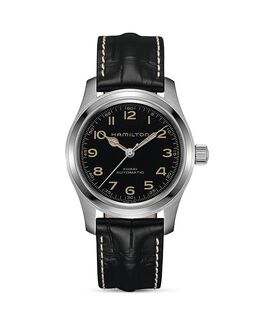 Полевые часы Hamilton Murph цвета хаки, 42 мм, черный 4137977 | black