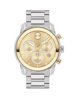 Хронограф Movado Verso 44 ​​мм, золотой 4403960 | gold/silver