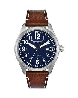 Часы Citizen Garrison Weekender, 42 мм 4416410 | blue/brown