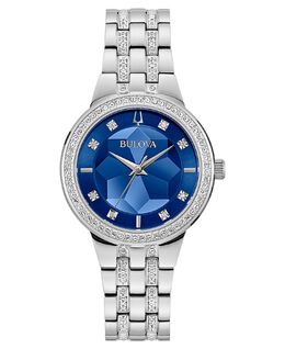 Женские часы Phantom с браслетом из нержавеющей стали и кристаллов, 32,5 мм Bulova 10152140 | stainless steel