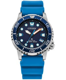 Женские часы Eco-Drive Promaster Dive с синим ремешком, 37 мм Citizen, синий 16473223 | blue