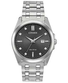 Мужские часы Eco-Drive Corso с браслетом из нержавеющей стали, 41 мм Citizen 7812258 | silver