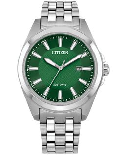 Мужские часы Eco-Drive Peyten с браслетом из нержавеющей стали, 41 мм Citizen 15734307 | silver-tone