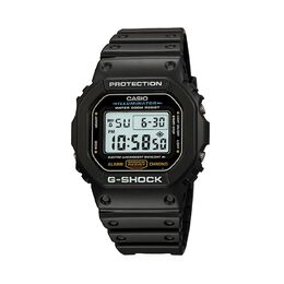 Мужские цифровые спортивные часы с хронографом G-Shock Illuminator — DW5600E-1V Casio 91161709