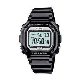 Часы Unisex Illuminator с цифровым хронографом, Черные Casio, черный 95540250 | black