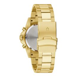 Мужские золотистые часы с хронографом в стиле погружения — 98B377 Bulova 30205423