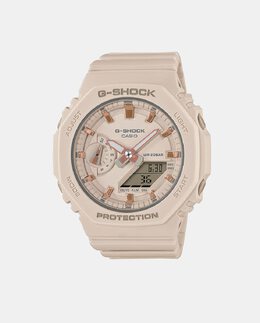 G-Shock 2100 Series GMA-S2100-4AER Женские часы из бежевой смолы Casio, бежевый 4549526300370 | beige