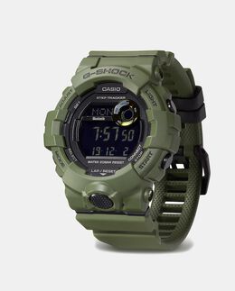 G-Shock GBD-800UC-3ER цифровые мужские часы из темной смолы из каучука Casio, темно-зеленый 4549526218521 | verde oscuro