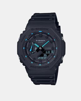 G-Shock 2100 Series GA-2100-1A2ER Мужские часы из черной смолы Casio, черный 4549526319235 | negro