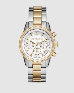 Двухцветные часы Michael Kors MK6474 Ritz Michael Kors, мультиколор 4053858822962 | multicolor