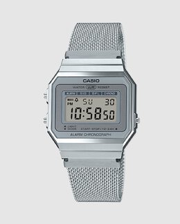 Часы унисекс Casio Vintage A700WEM-7AEF со стальной сеткой Casio, серебро 4549526221811 | plata