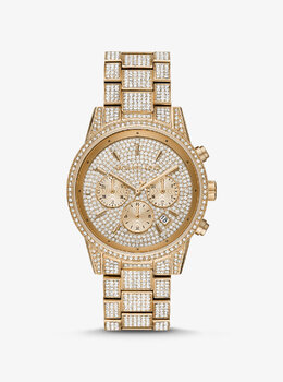 Золотистые часы Ritz Pavé Michael Kors, желтый mk6747 | gold