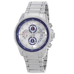 Citizen Chronograph Quartz Silver Dial Mens Watch an3690-56b