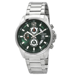 Citizen Chronograph Quartz Green Dial Watch an3690-56x