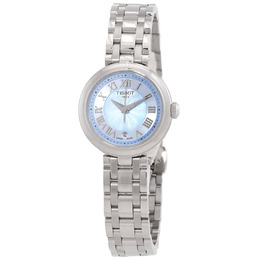 Tissot Bellissima Small Lady Quartz Blue Mother-of-Pearl Dial Watch t1260101113300