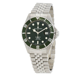 R EUVE THOMMEN DIVER AUTOMATIC GREEN DIAL 17571.2229 Mens Watch
