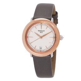 Tissot t929.210.46.266.00 Glendora Quartz Diamond Cream Opalin Dial Ladies Watch