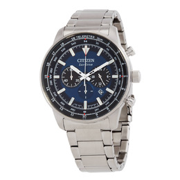 Citizen Chronograph Eco-Drive Blue Dial Mens Watch CA4500-91L