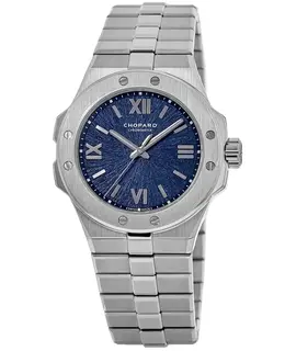 Chopard Alpine Eagle Blue Dial Steel Women's Watch 298617-3001