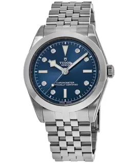 Tudor Black Bay 39 - Blue Diamond Dial Stainless Steel Mens Watch (Ref: M79660-0005)