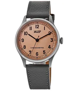 Tissot Heritage 1938 Automatic COSC Pink Dial Men's Watch Model T142.464.16.332.00 / Also known as T1424641633200