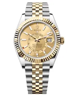Rolex Sky-Dweller m336933-0002 Yellow Rolesor Champagne Dial Jubilee Men's Watch