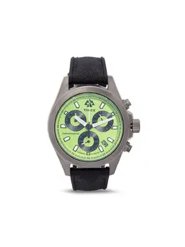 Timex Expedition North Field Chrono 43mm Stainless Steel Apple Green Baton Dial Watch, Model No: 21792389
