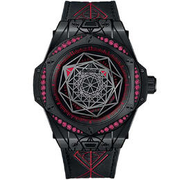 Hublot Big Bang 39 Sang Bleu Red Automatic Black Dial Mens Watch 465.cs.1119.vr.1202.mxm18