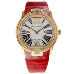 Roger Dubuis Velvet Automatic Diamond Silver Dial Ladies Watch dbve0033