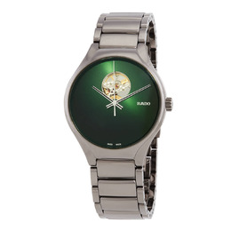 Rado True Automatic Green Dial Unisex Watch - Model R27108312