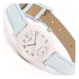 Часы Casio Classic Water Resistant Hands Wrist Blue Quartz Waterproof Light Blue Analog, синий lq-139l-2bdf | light blue