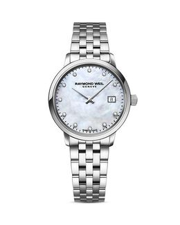 Часы Токката, 29 мм Raymond Weil, цвет Silver 3295248 | white/silver