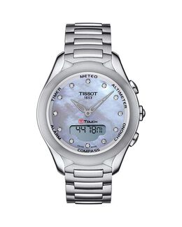 Часы T-Touch с солнечной батареей, 39,5 мм Tissot, цвет Gray 4805385 | gray/silver