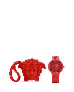 Часы Медуза Поп, 39 мм Versace, цвет Red 4878124 | red