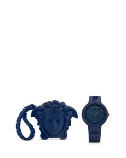 Часы Медуза Поп, 39 мм Versace, цвет Blue 4878123 | blue