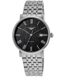 Longines Elegant Collection Grey Dial Steel Men's Watch l4.911.4.71.6