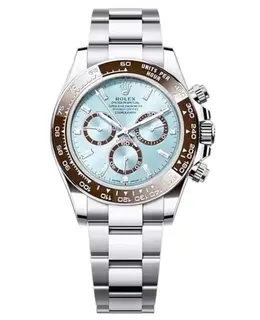 New Rolex Cosmograph Daytona Men's Watch Model M126506-0002 (Platinum Case & Bracelet, Ice Blue Dial with Diamonds)
