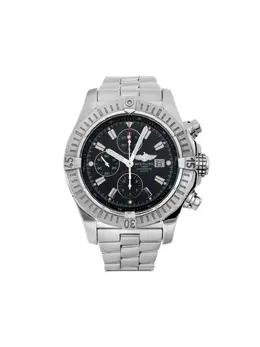 Pre-Owned Breitling Avenger Chronograph Watch 47mm Black Dial, Stainless Steel Case and Bracelet (Ref. 21395512)