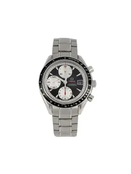 Omega Speedmaster 2007 Pre-Owned Chronograph Watch - 40mm Stainless Steel Automatic Movement with Luminous Dial and Original Box